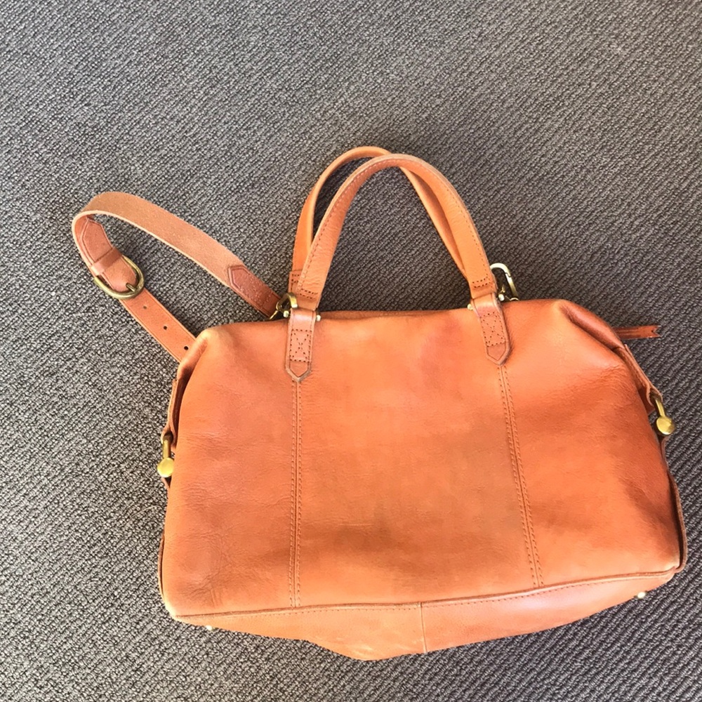 Madewell Glasgow Satchel - Camel